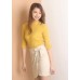 Front Wrap Waist Bow Tie Skirt